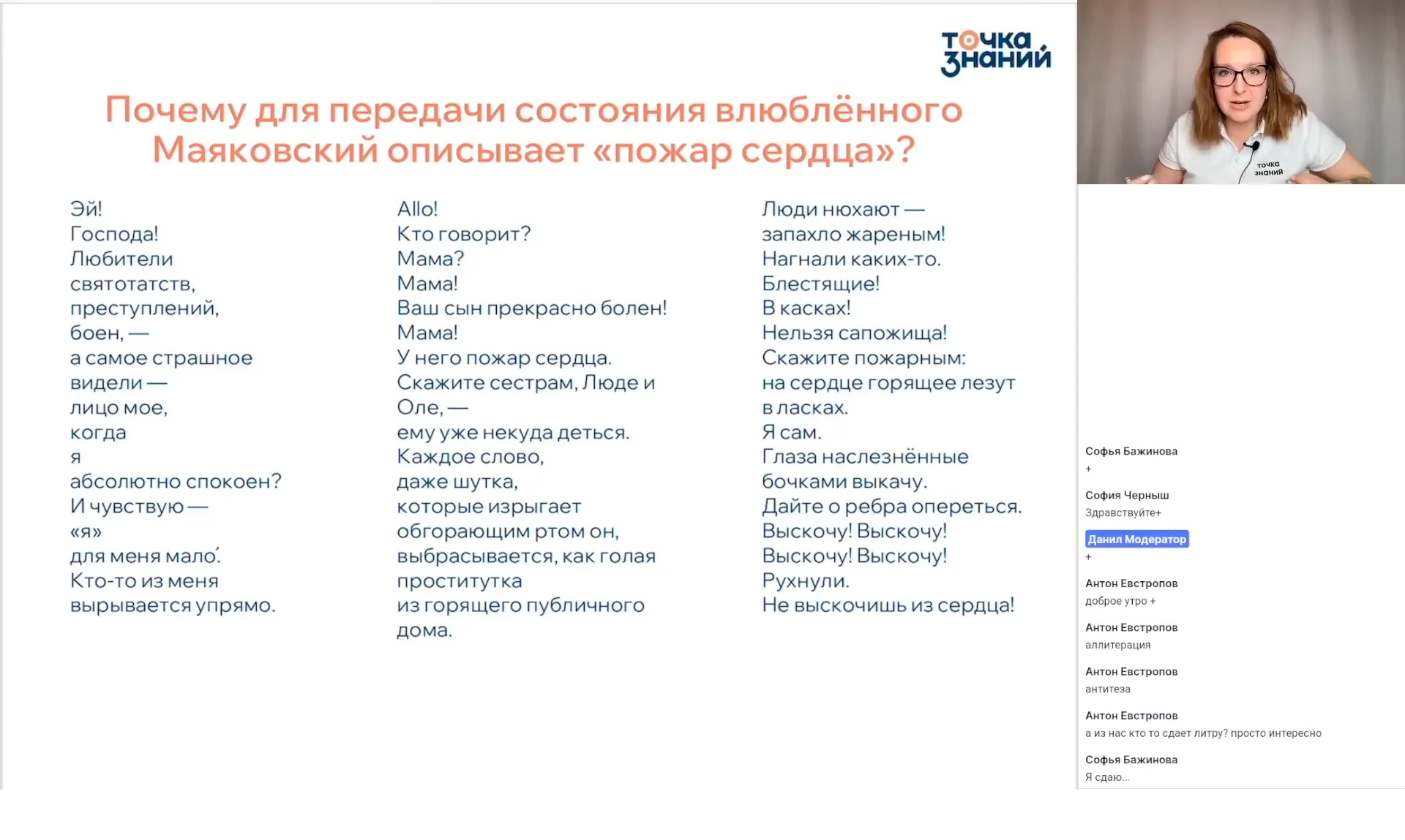 Художественный мир поэмы В.В.Маяковского «Облако в штанах»