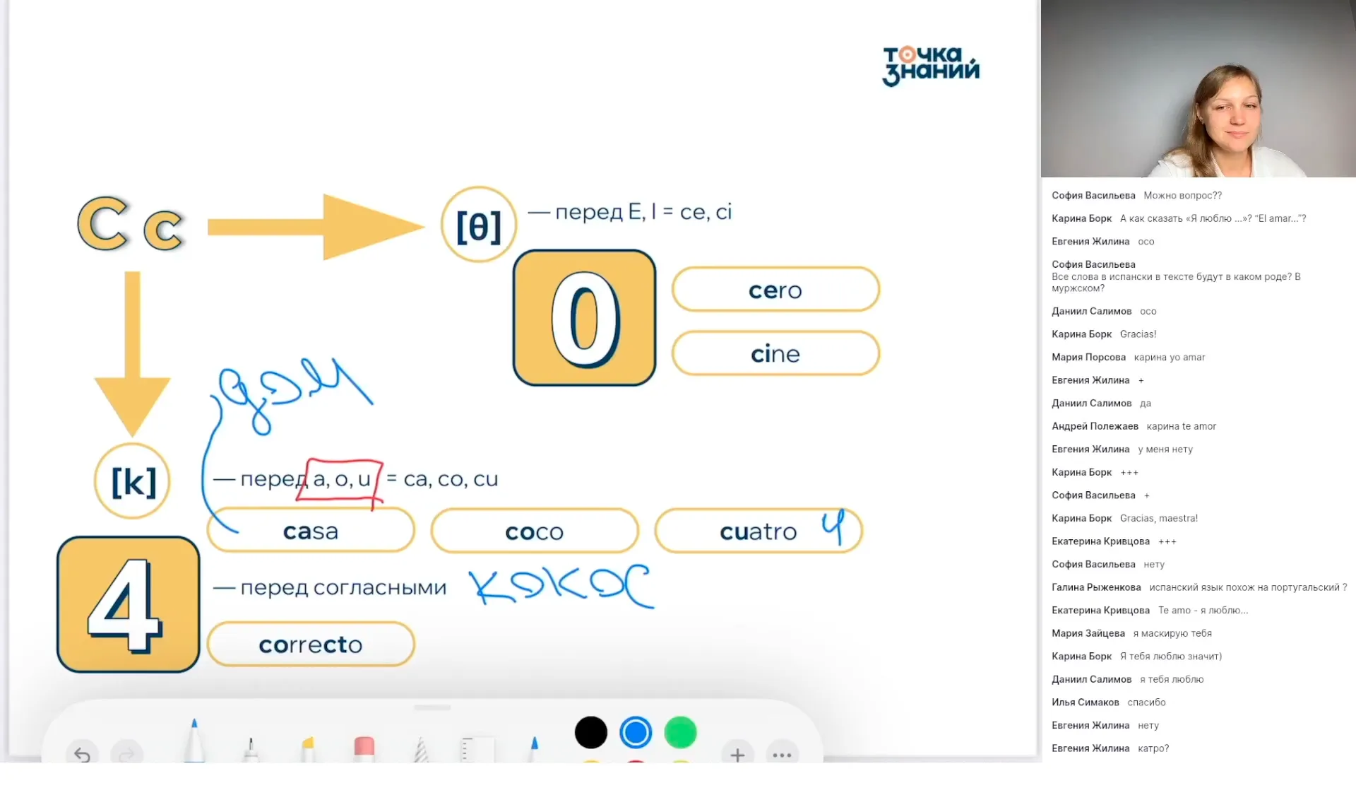 Abecedario. Алфавит, часть 1. Гласные, согласные В-K. Правила ударения