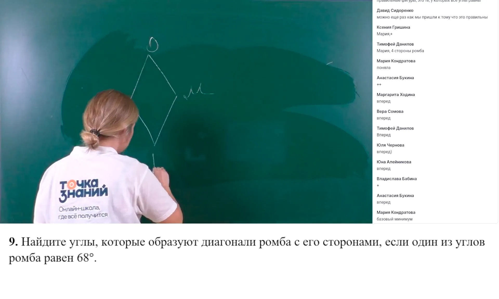 Геометрия: Ромб и квадрат