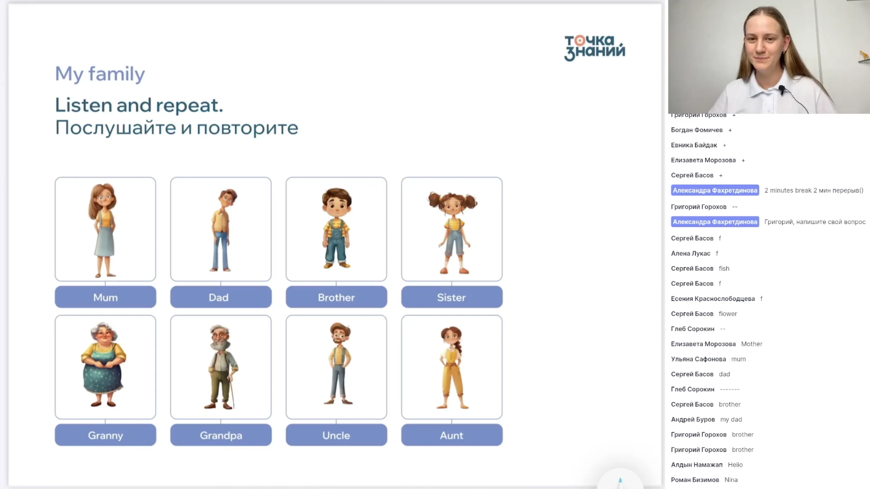 My family! Моя любимая семья