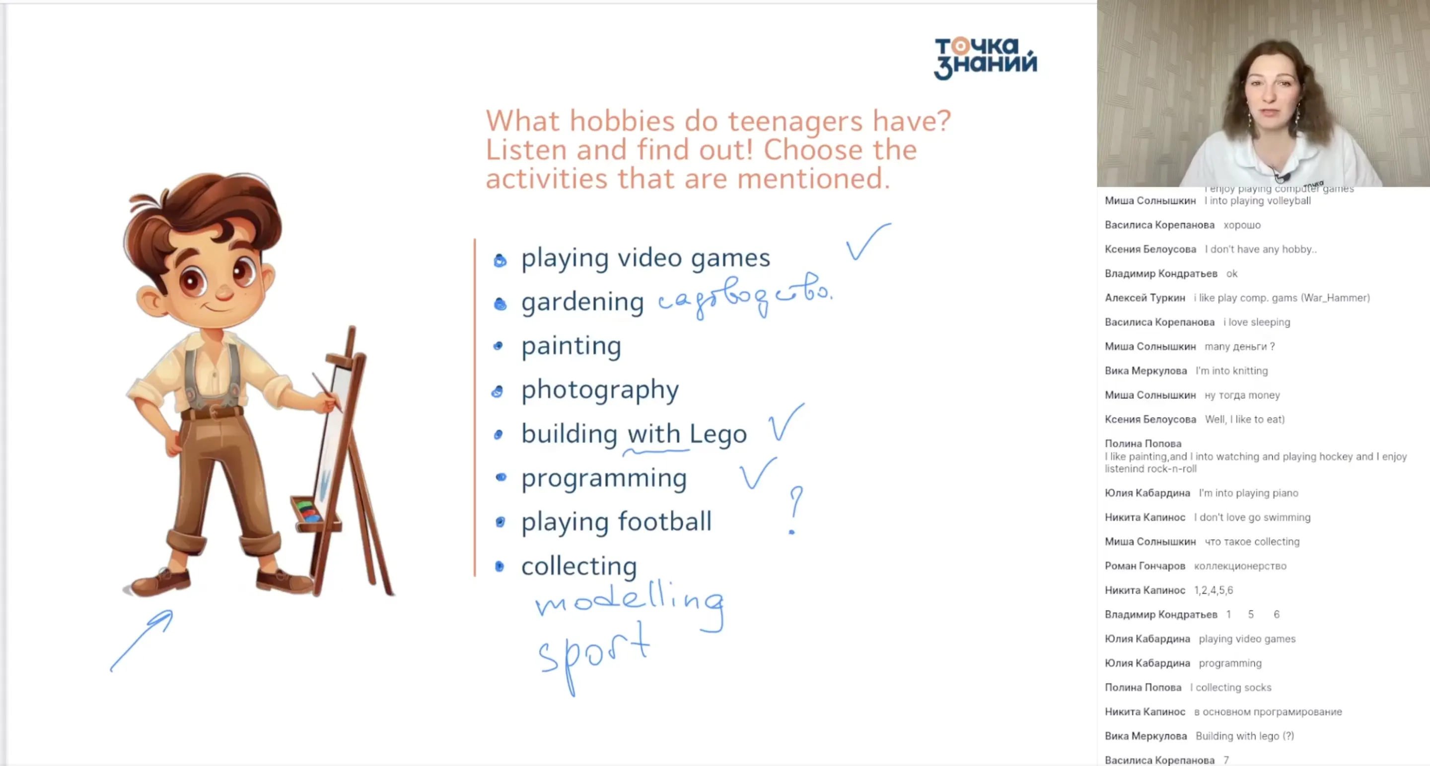 Хобби и увлечения подростков