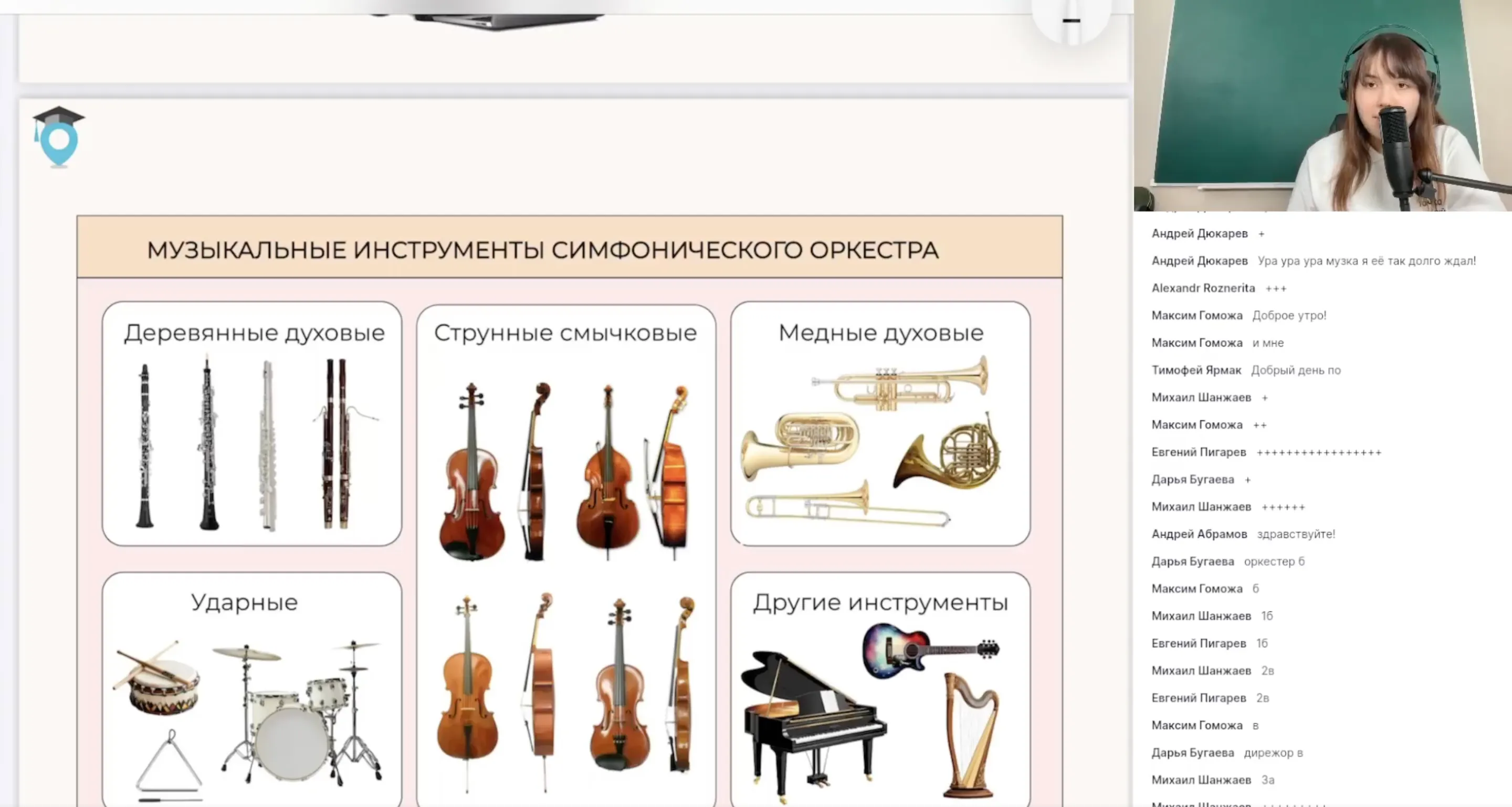 Музыкальные инструменты