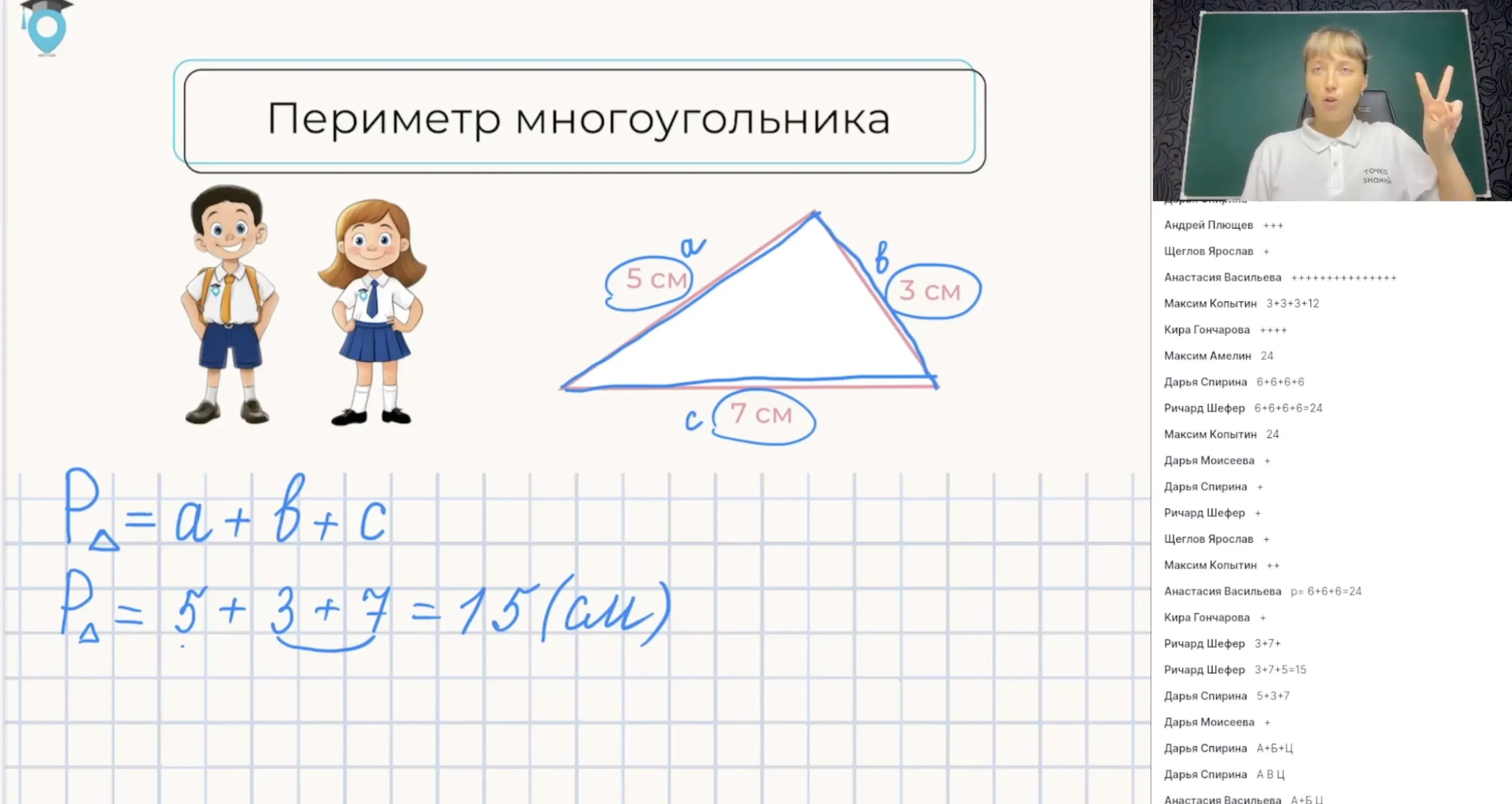 Периметр многоугольника