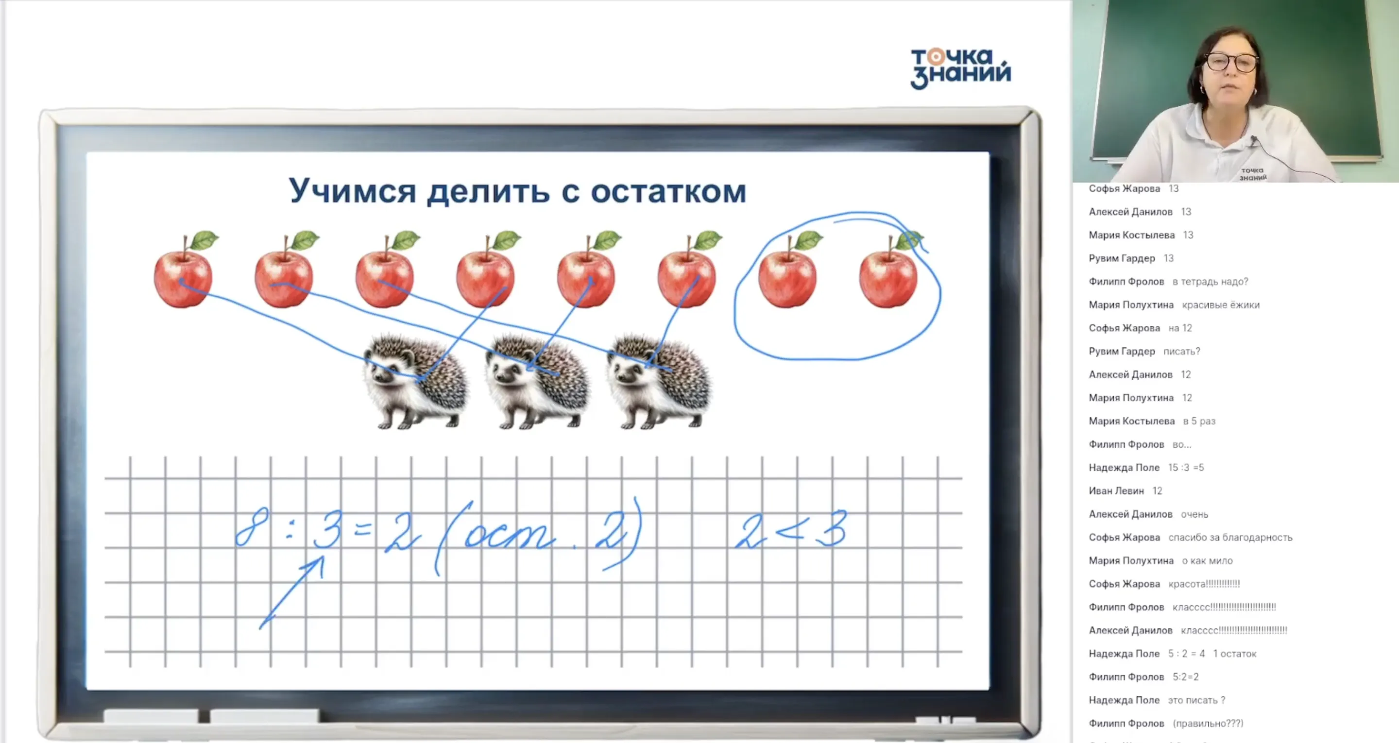 Деление с остатком